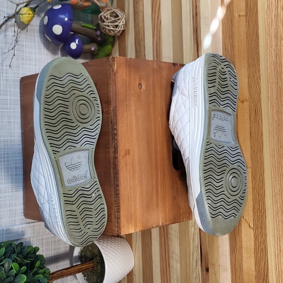 Adidas, Rare "rod laver" Classic, pillow, White Gray - Picture 4 of 6